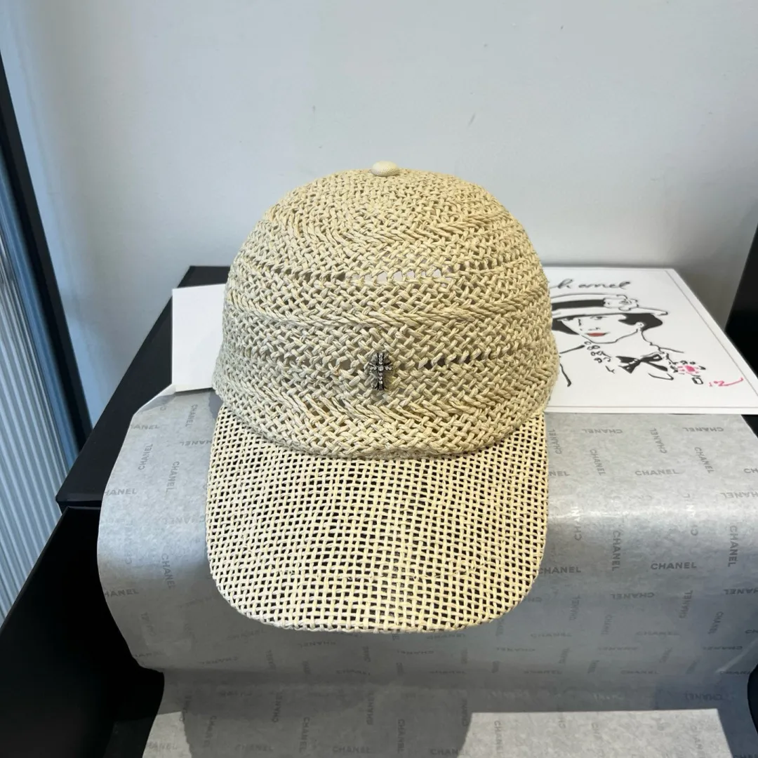 💰110¥ Croix heart straw hat, customized knight hat, head circumference 57cm